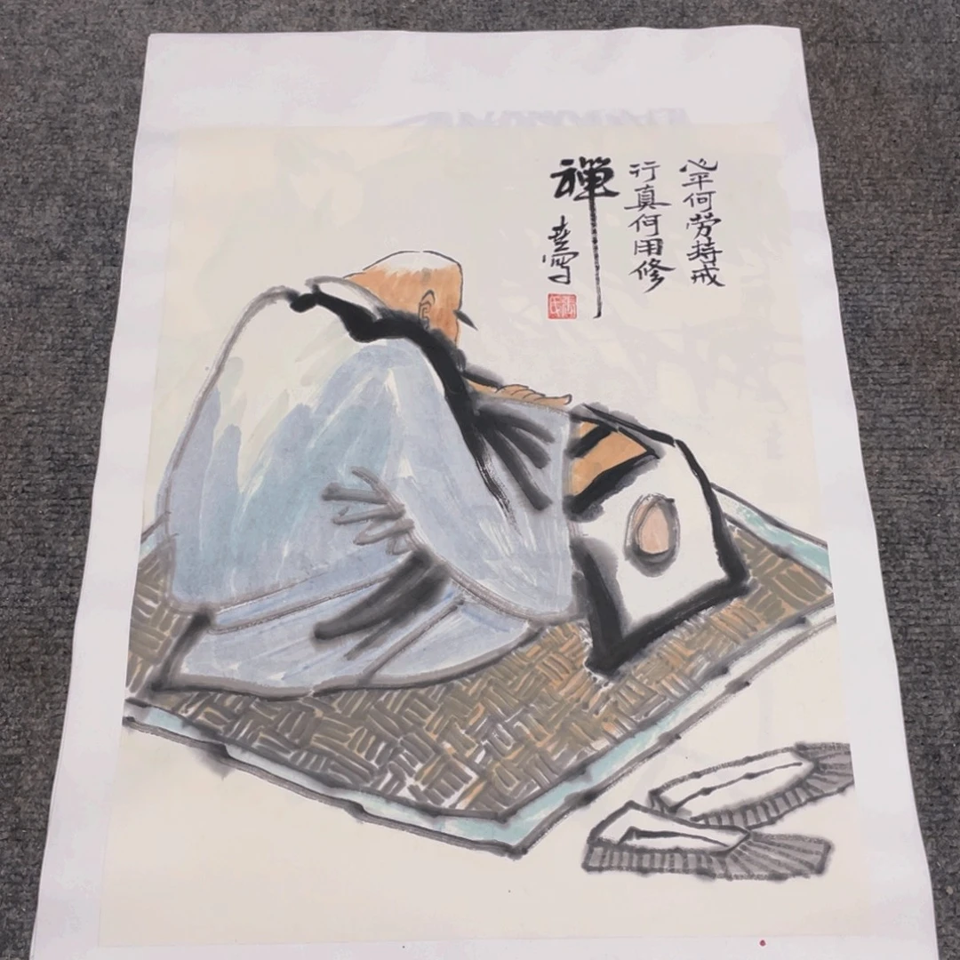 国画1.4平尺纯手绘国画作品