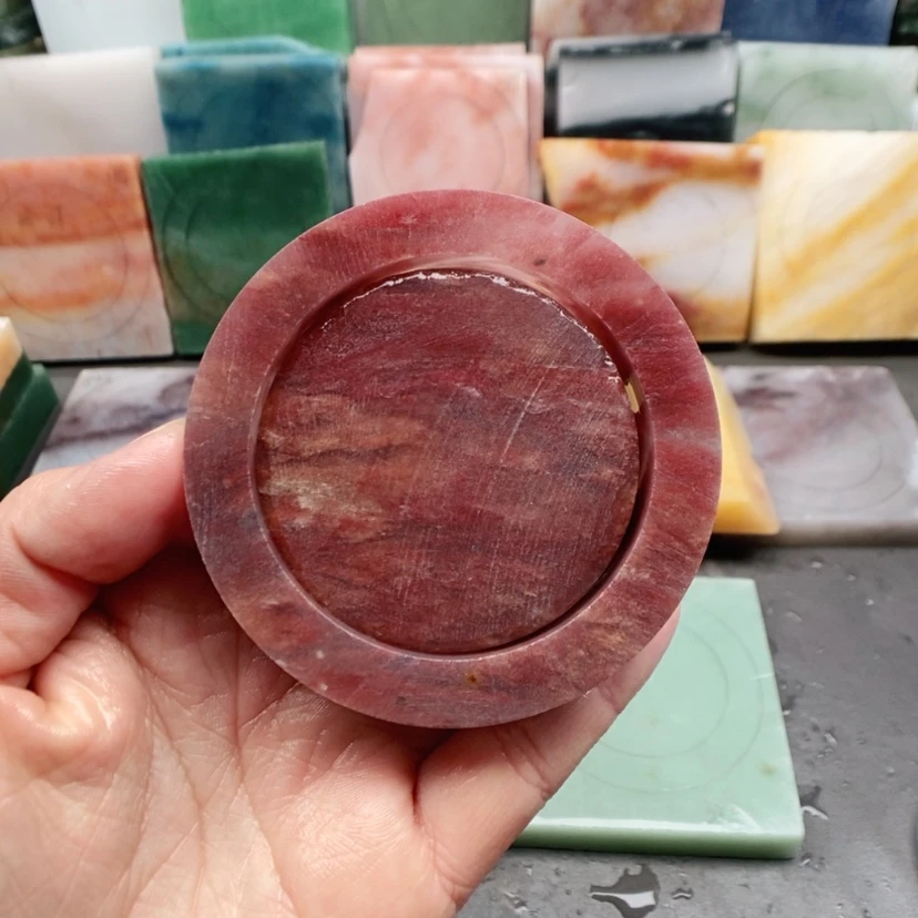 【闪购商品】石英质玉（金丝玉）手镯未镶嵌九*加工定制