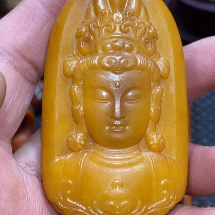 滴血莲花菩提吊坠