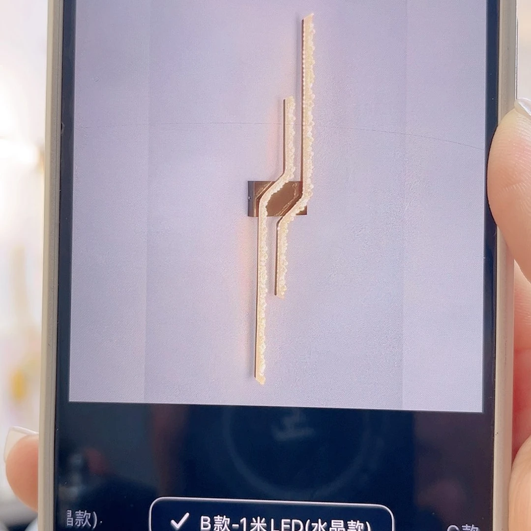 B款1米水晶款 离线语音 1盏
