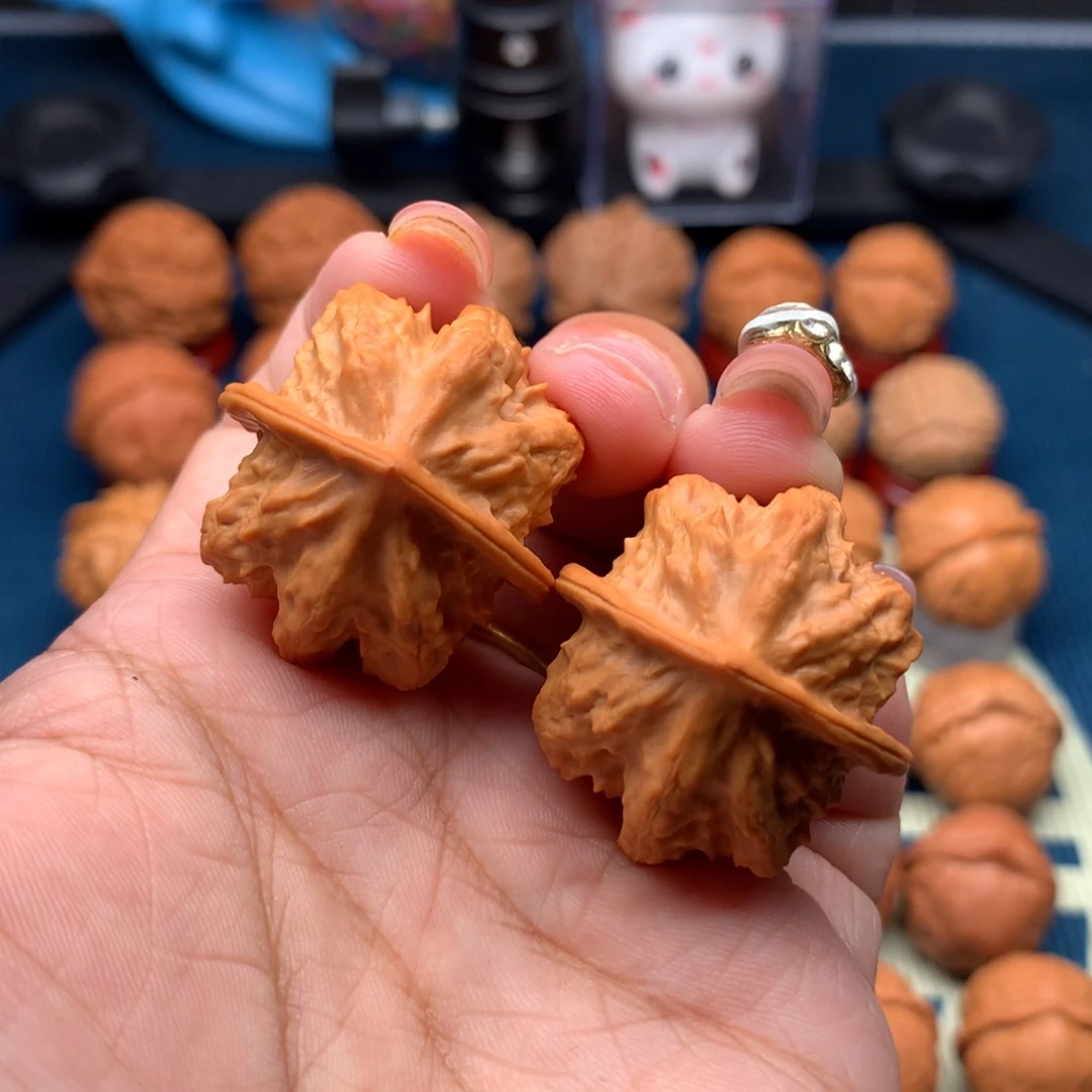 文玩核桃把件罒****辛蝴蝶官帽