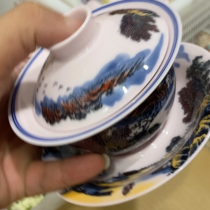 摆件景德镇陶瓷主人杯1456