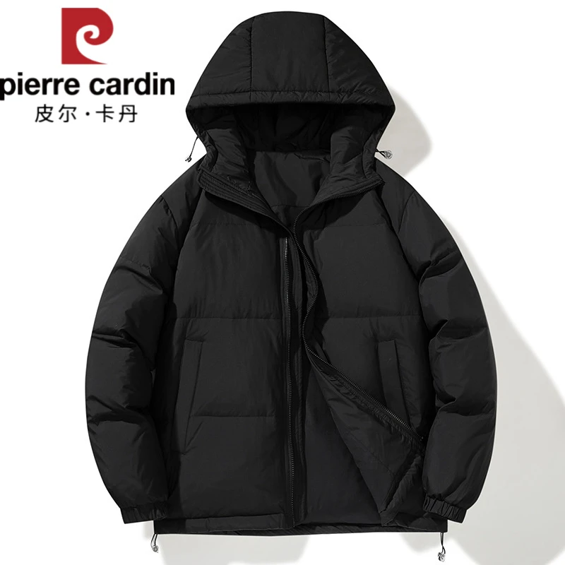 皮尔卡丹男装冬季加厚羽绒服男新款潮流外穿休闲青少年外套百搭上
