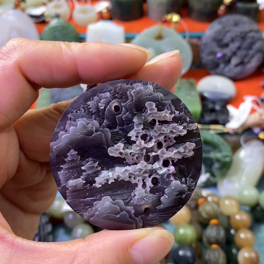 奔***…和田玉未镶嵌手链