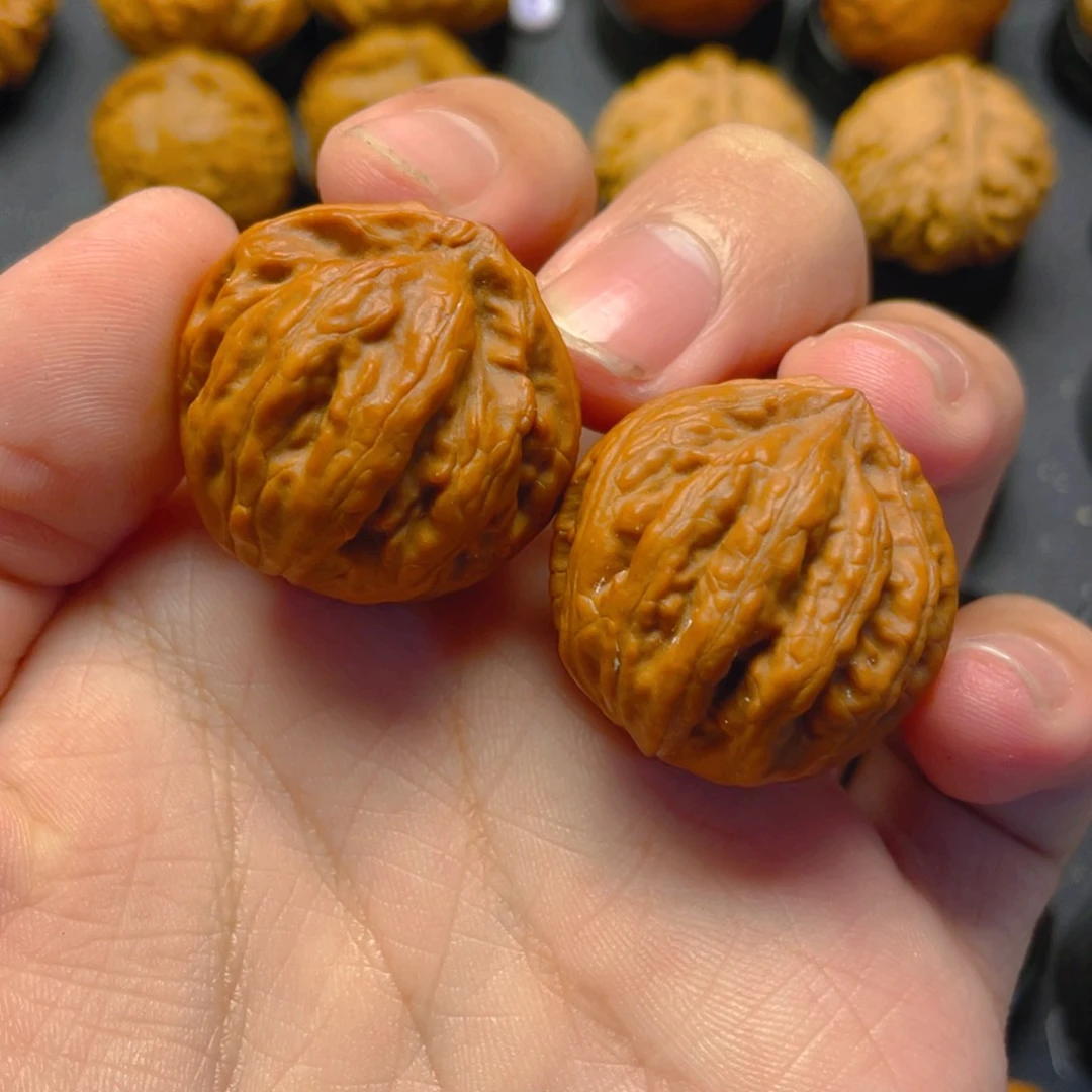 文玩核桃把件蛋*.小粗筋