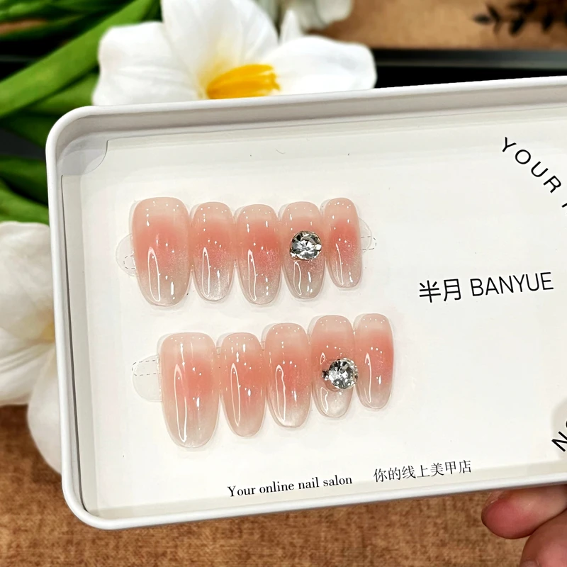【星蓝如梦】LeGe Nail 精选爆火纯手工显白气质穿戴美甲668