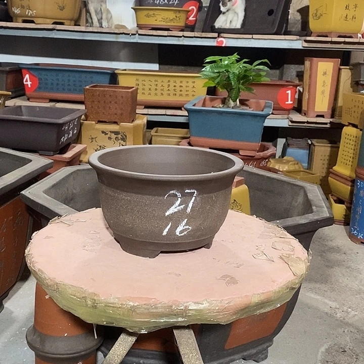 紫砂花盆花盆包邮