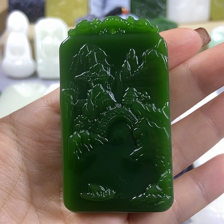 颈饰未镶嵌和田玉