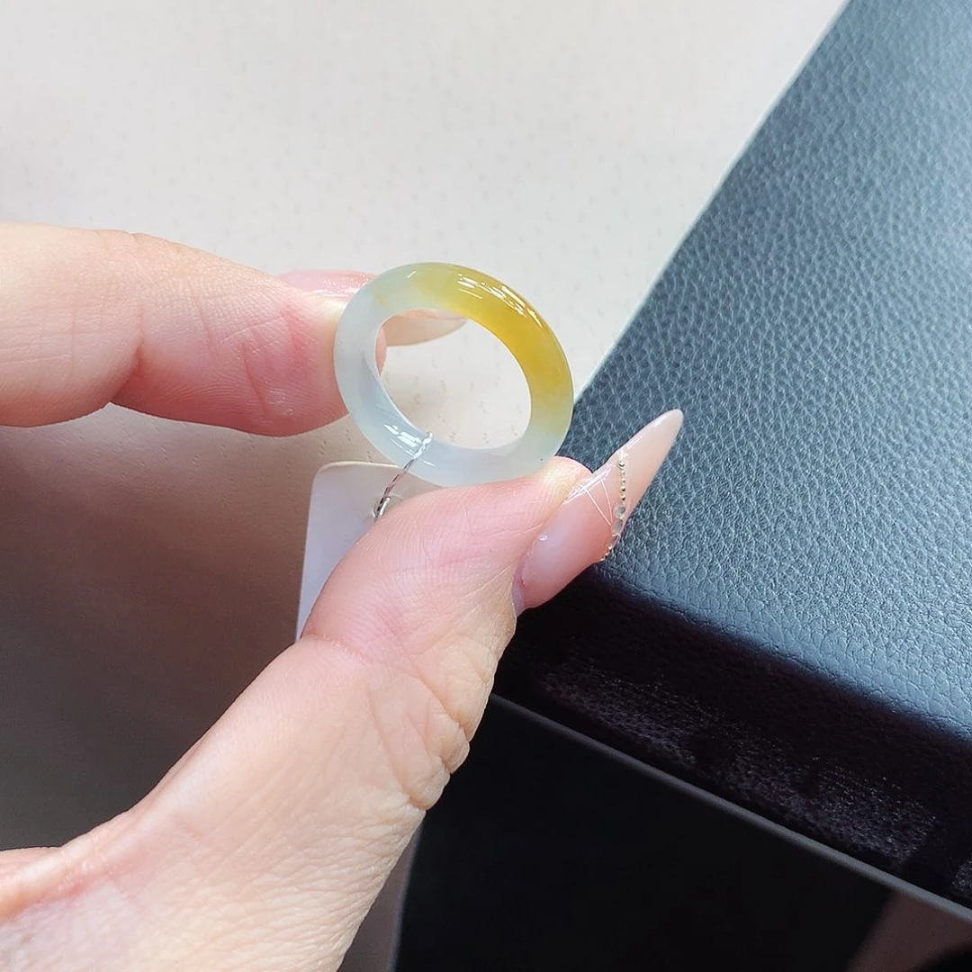 未镶嵌戒指翡翠9号