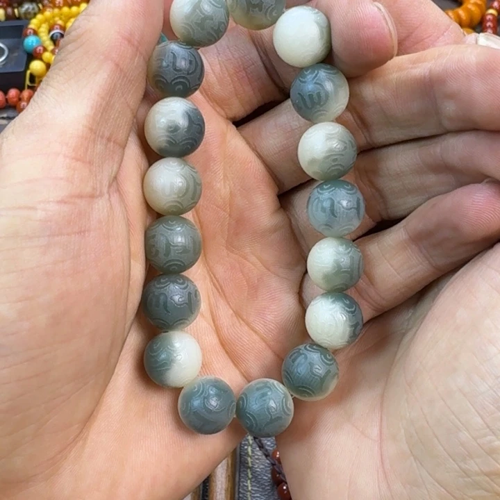 星月菩提吊坠手串