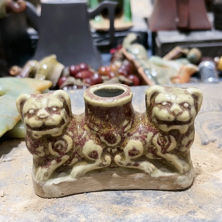 瓦当摆件摆件茶茶香啊
