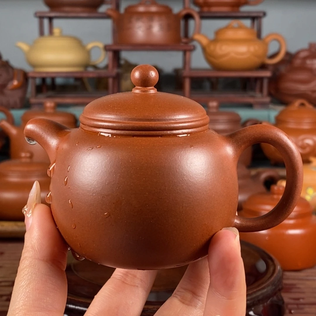 紫砂底槽清。匏尊。150