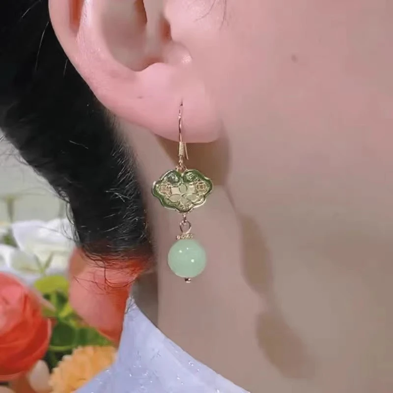 铜合金耳饰 E17806 江生生 【祥云】耳环