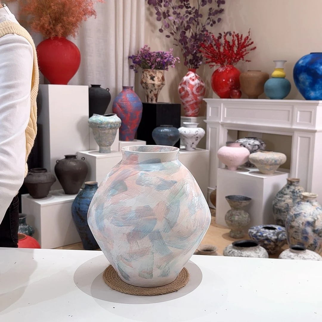 摆件景德镇陶瓷闪22