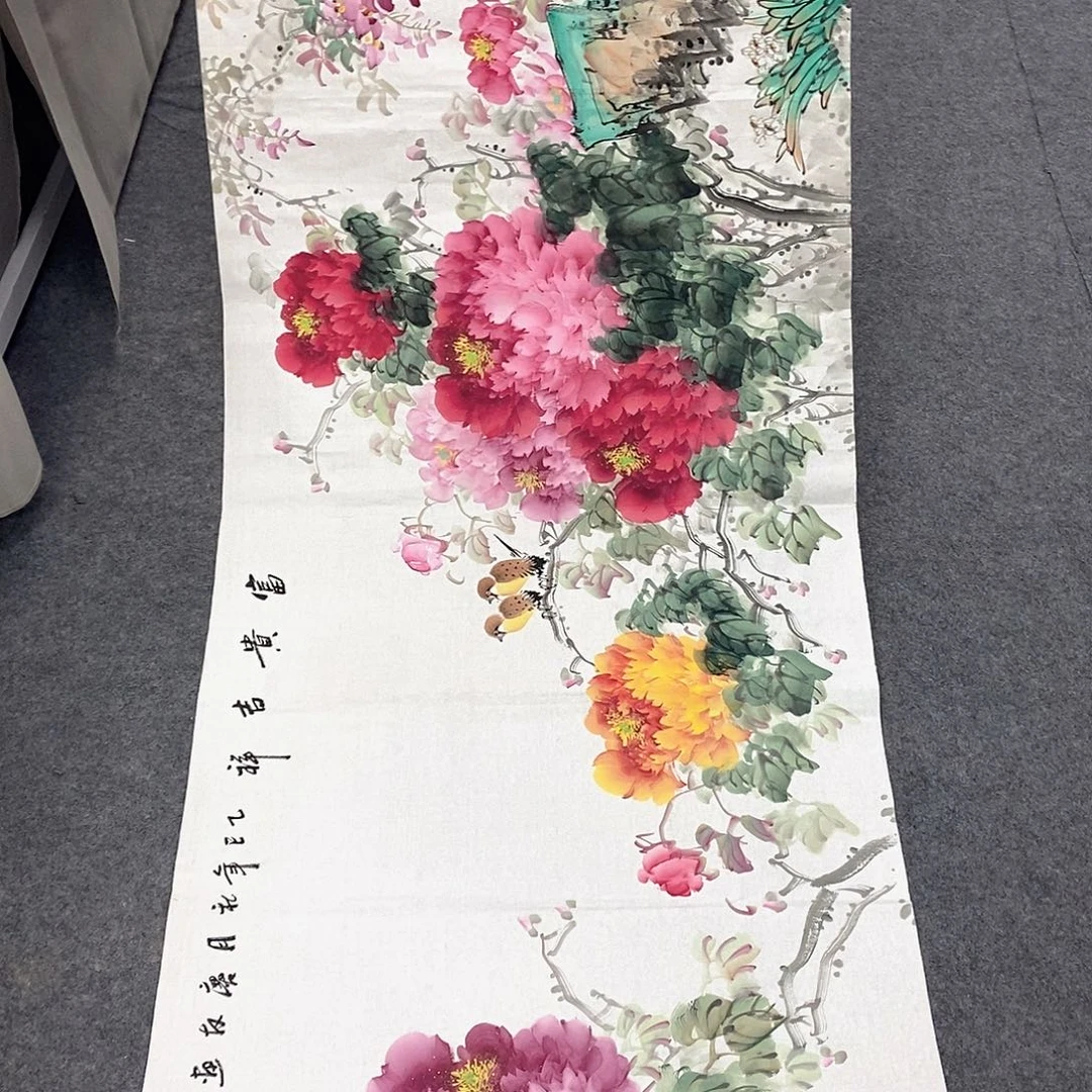 国画国画手绘作品