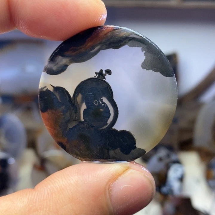 玛瑙/玉髓颈饰未镶嵌凸*