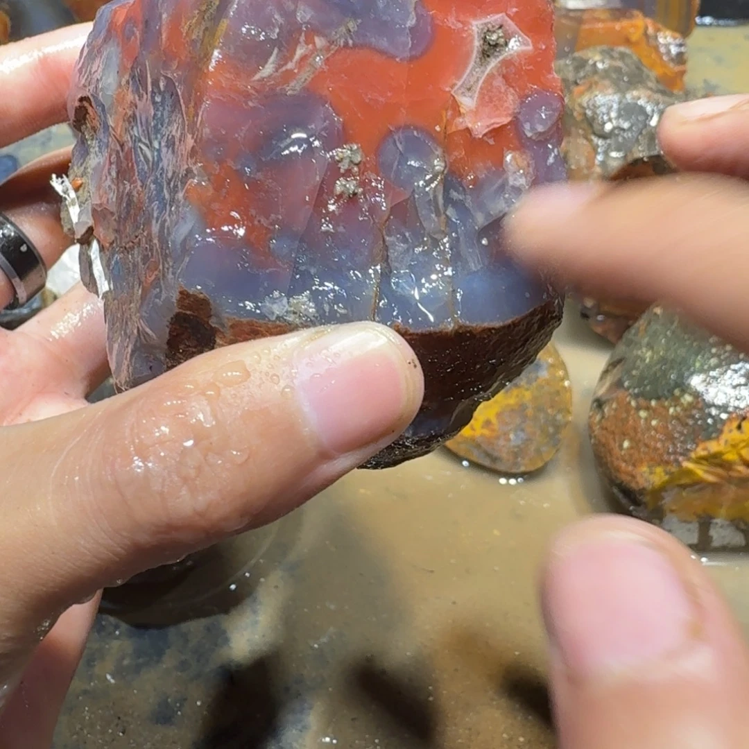 未镶嵌玛瑙/玉髓珠宝半成品