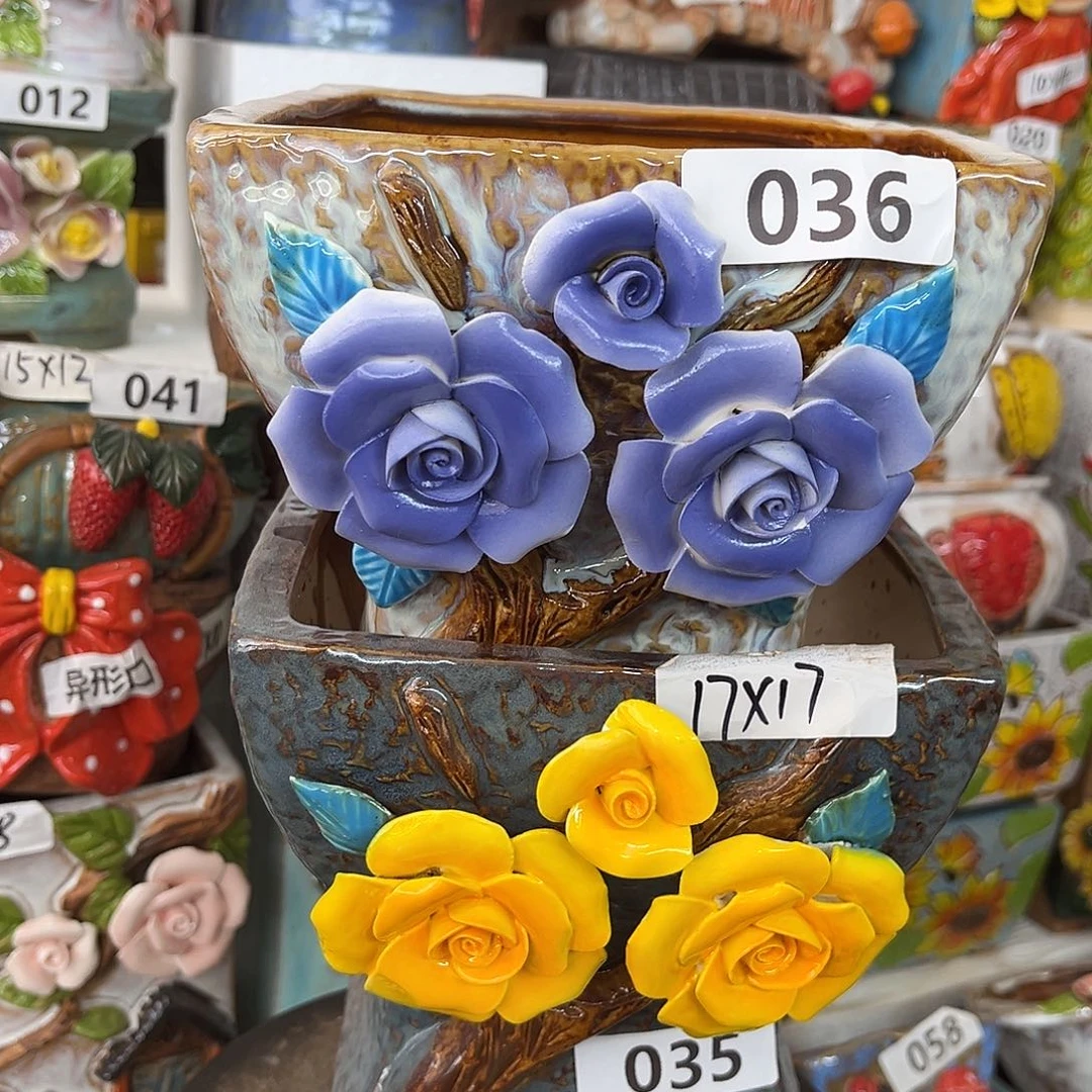 粗陶多肉花盆花盆