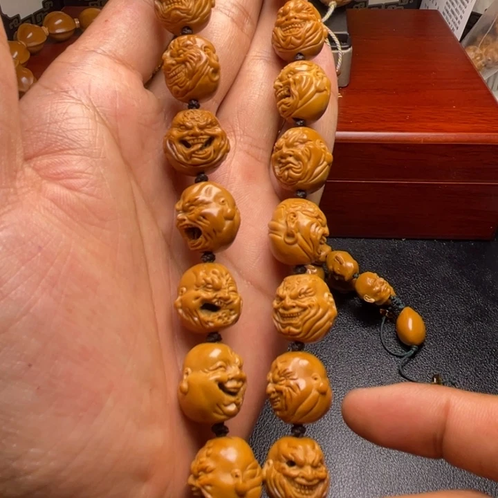 橄榄核手串/手链橄榄绿