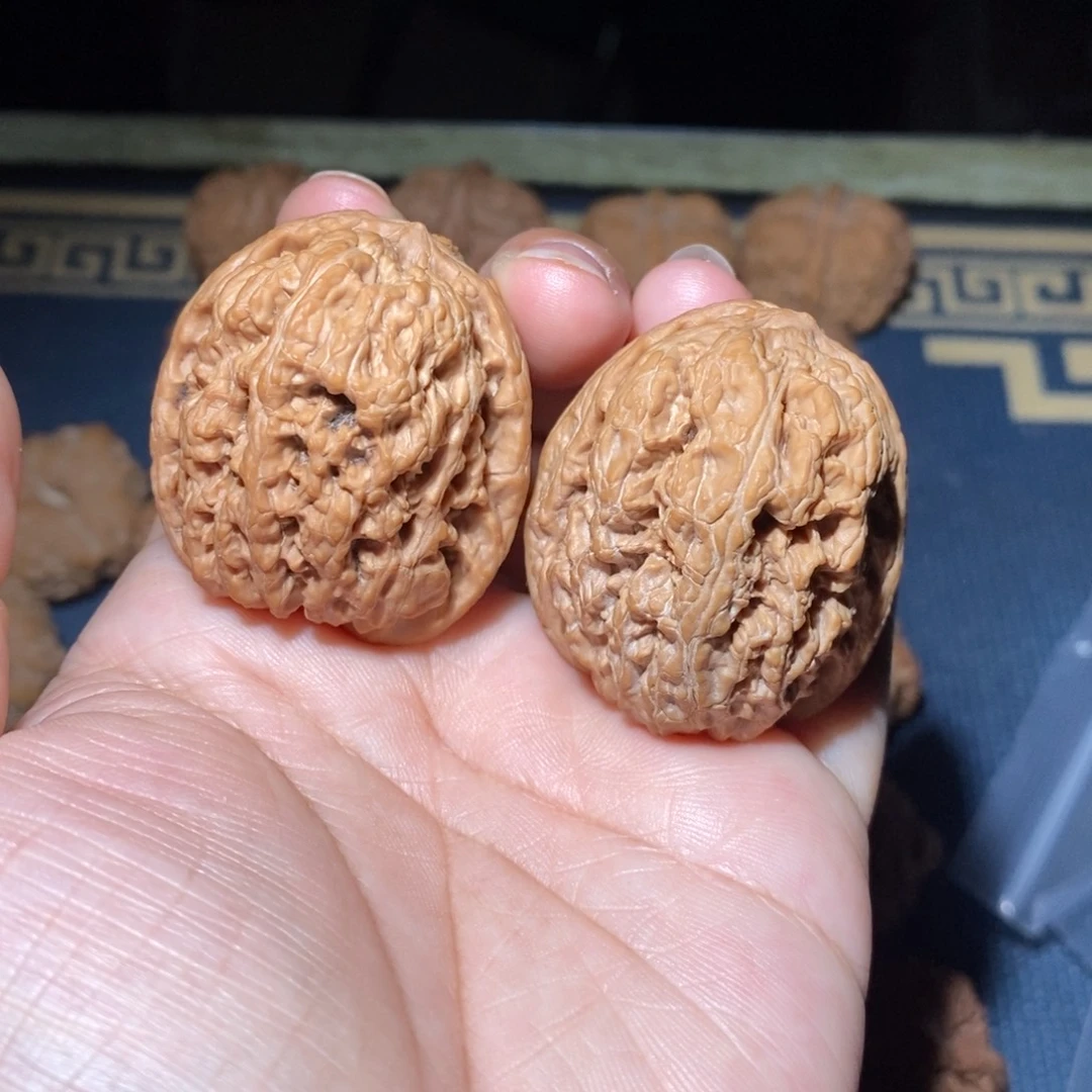 吊坠文玩核桃37全品将军膀