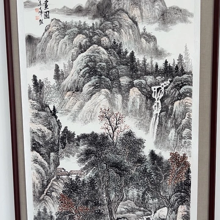 国画李文峰的作品