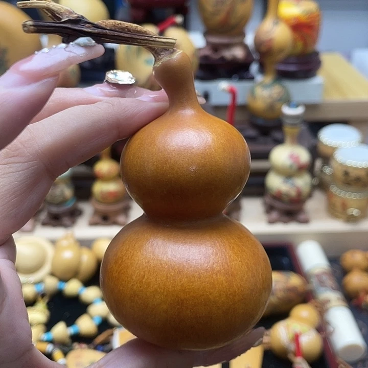 成***芦香榧木葫芦轩精品手把八宝