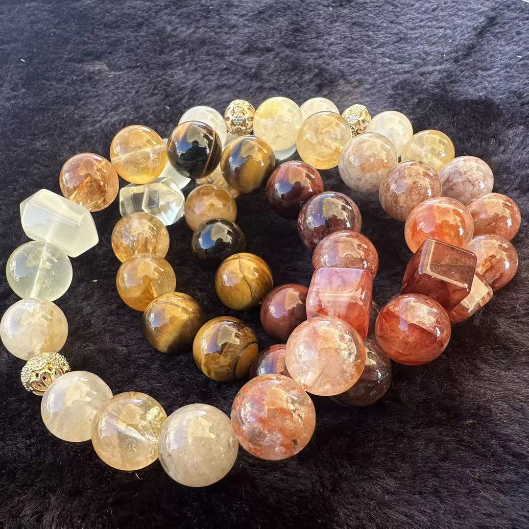 【书记甄选】原创多宝单圈手链 多样性发一件 约12mm 5755DX