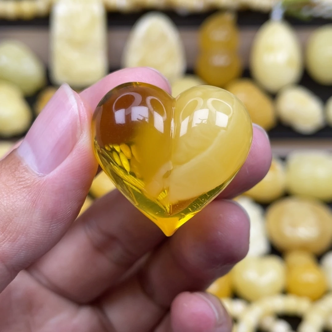 琥珀未镶嵌裸石琥珀蜜蜡