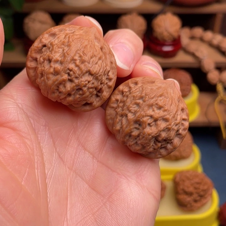 文玩核桃把件七步沟37