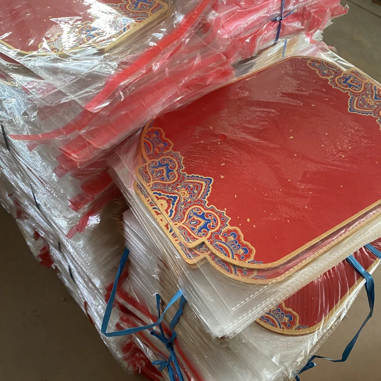 【15张装】清库存32✖️22厘米宫灯形万年红福卡硬卡纸毛笔书法半生熟