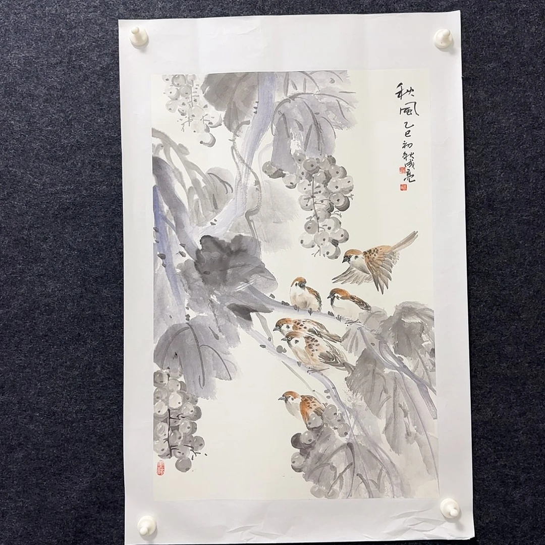 国画纯手工国画作品