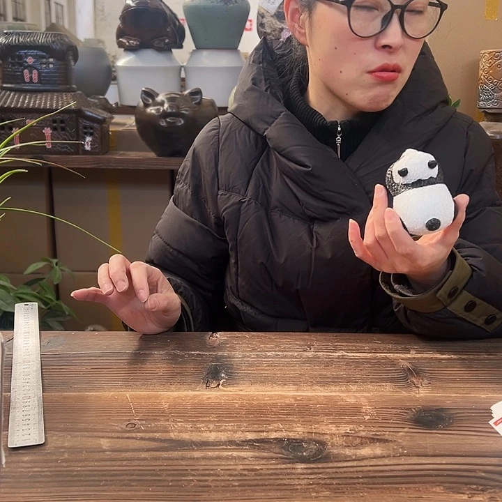 紫砂花盆熊猫88888888888888