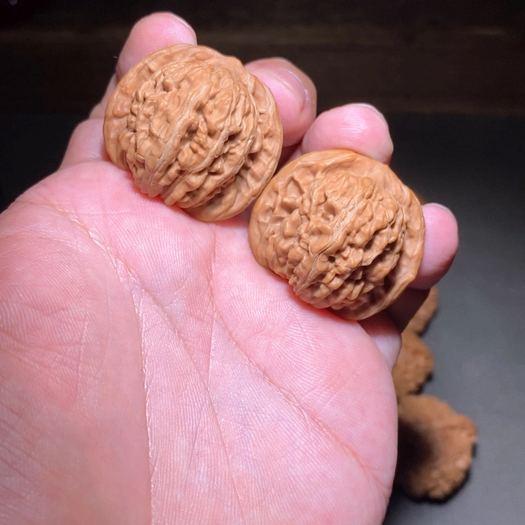 把件文玩核桃四座楼