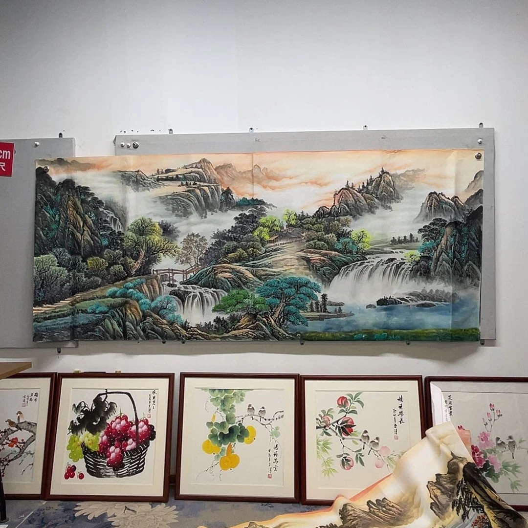 国画山水画作品欣赏9