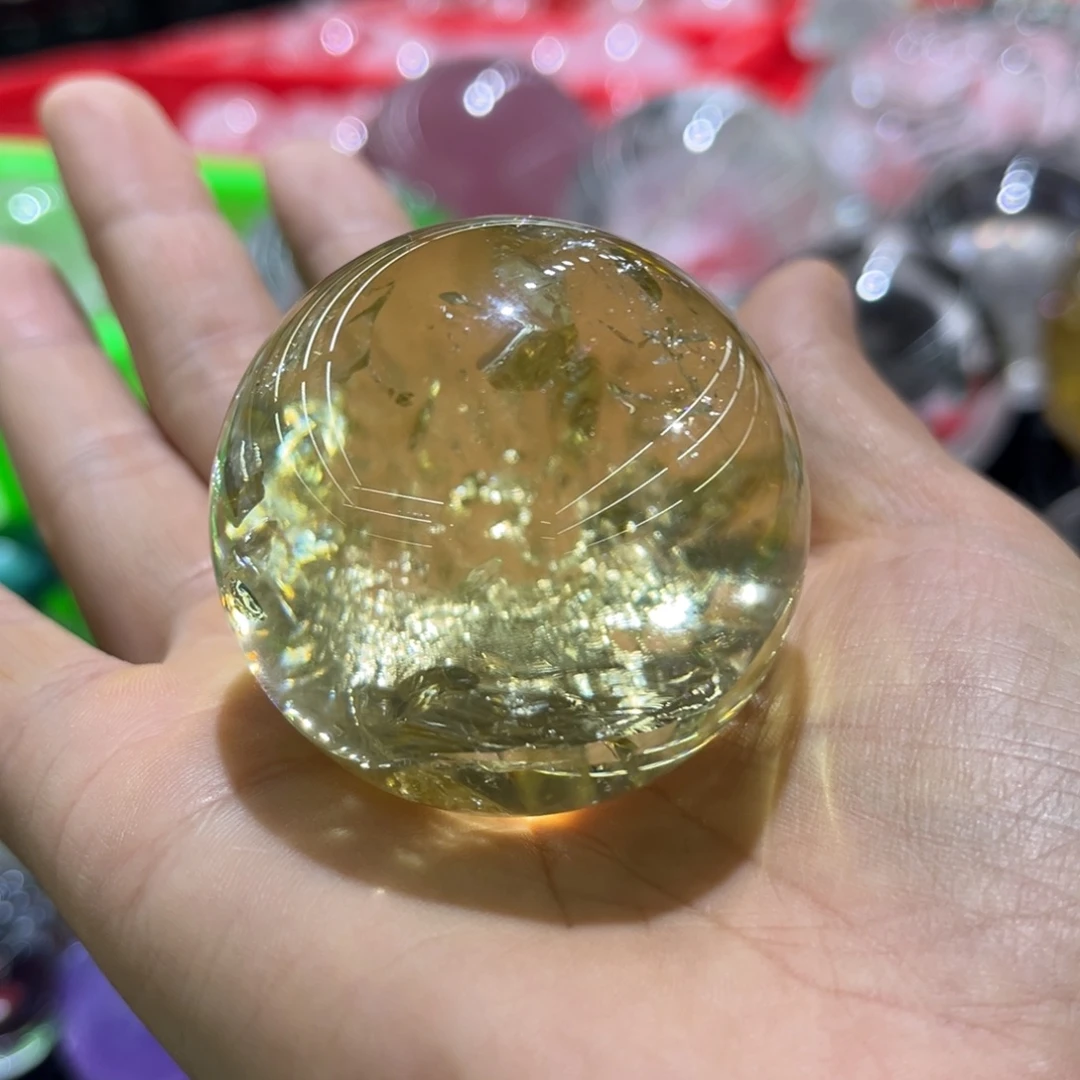 黄晶摆件未镶嵌未镶嵌天然黄水晶摆件