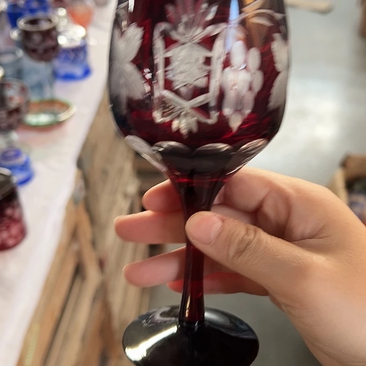 水晶玻璃手柄款微瑕一个