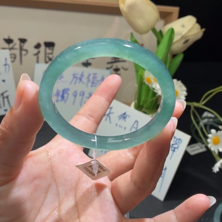 未镶嵌手镯翡翠冰晴