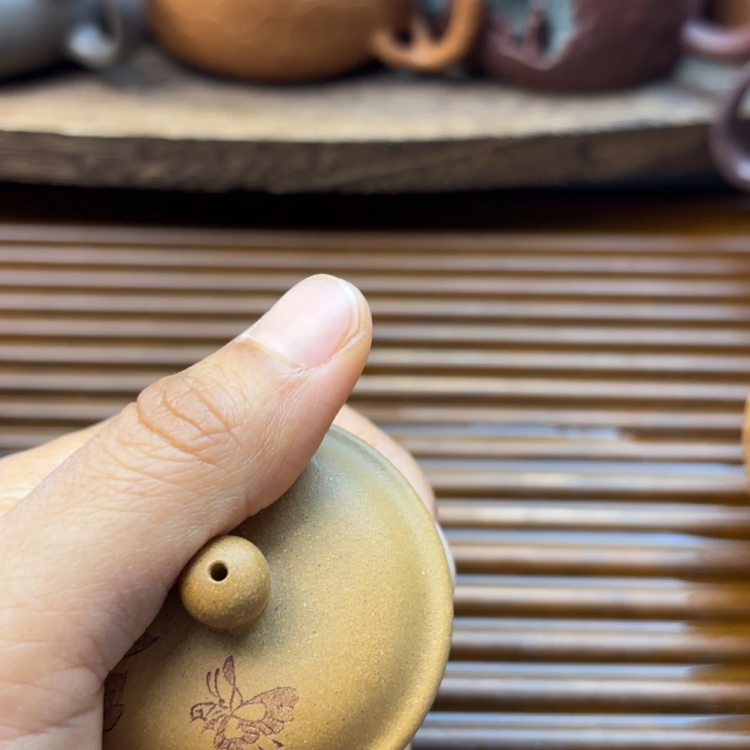 茶壶紫砂极*黄金段150c c