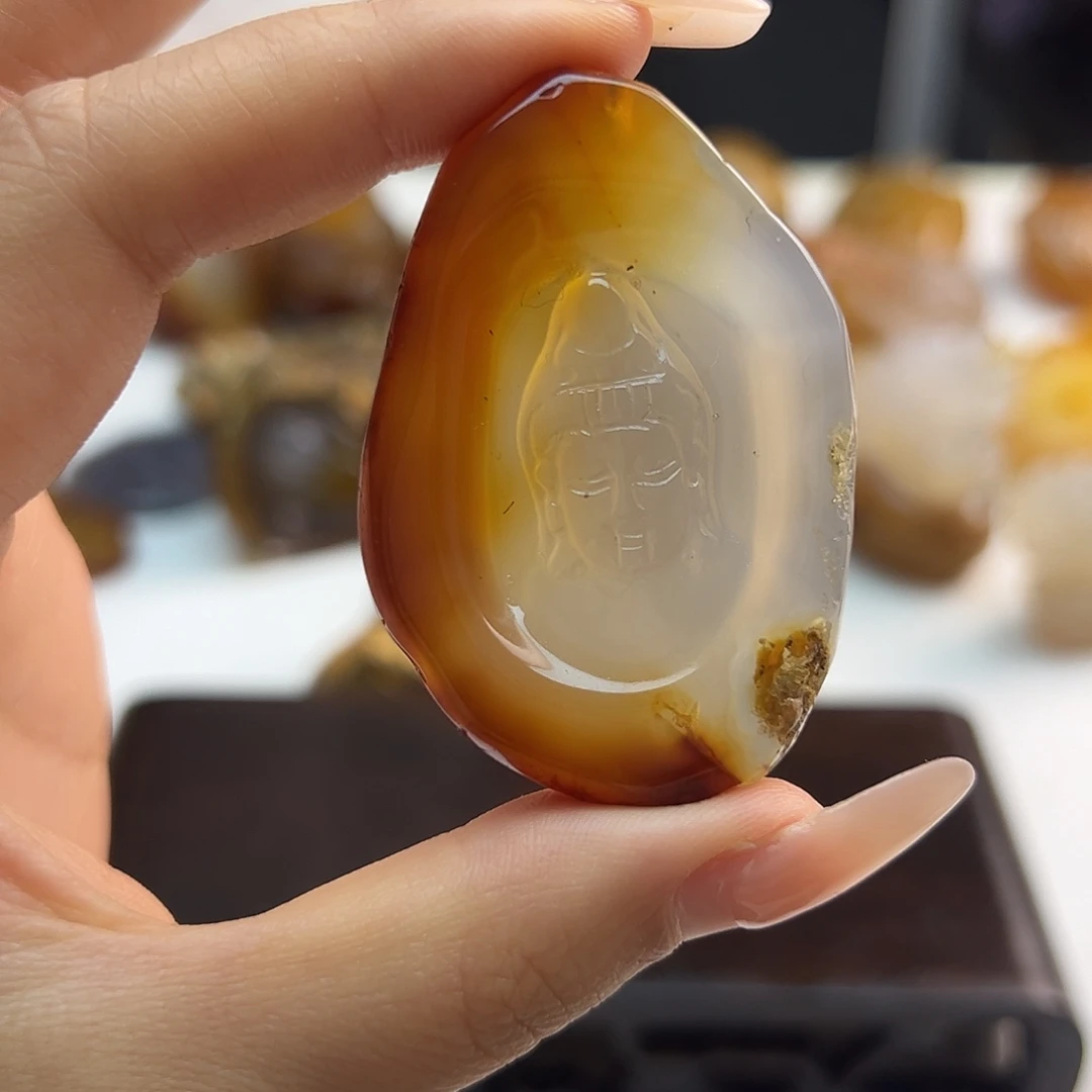 玛瑙/玉髓未镶嵌颈饰