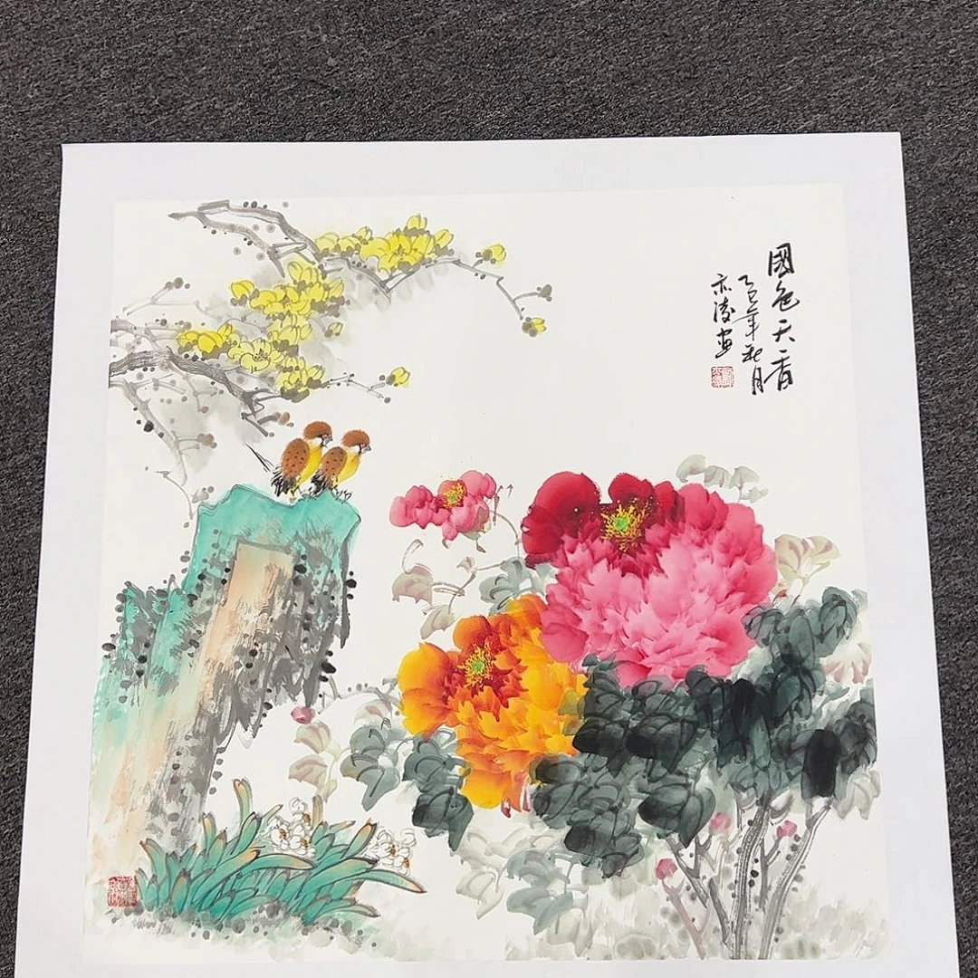 国画刘老师精品精品