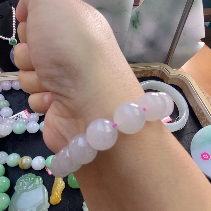 颈饰未镶嵌翡翠11珠串