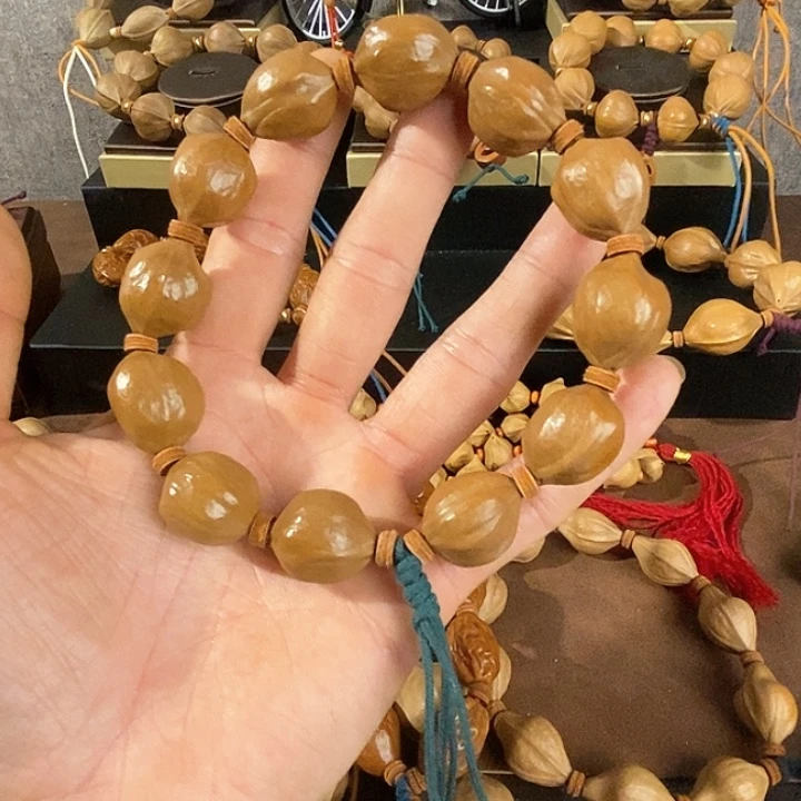 橄榄核手串/手链蜜桃