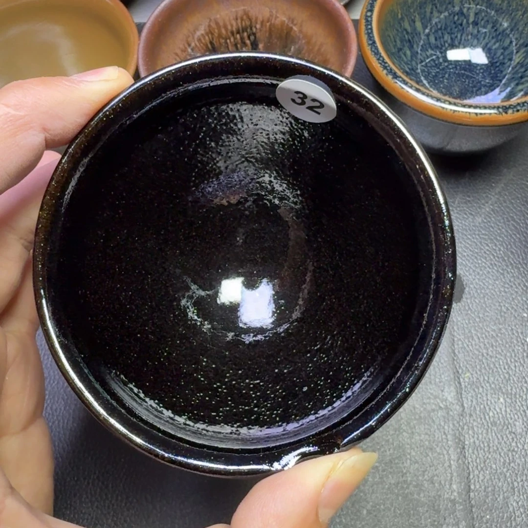 摆件古时茶器建窑建盏32
