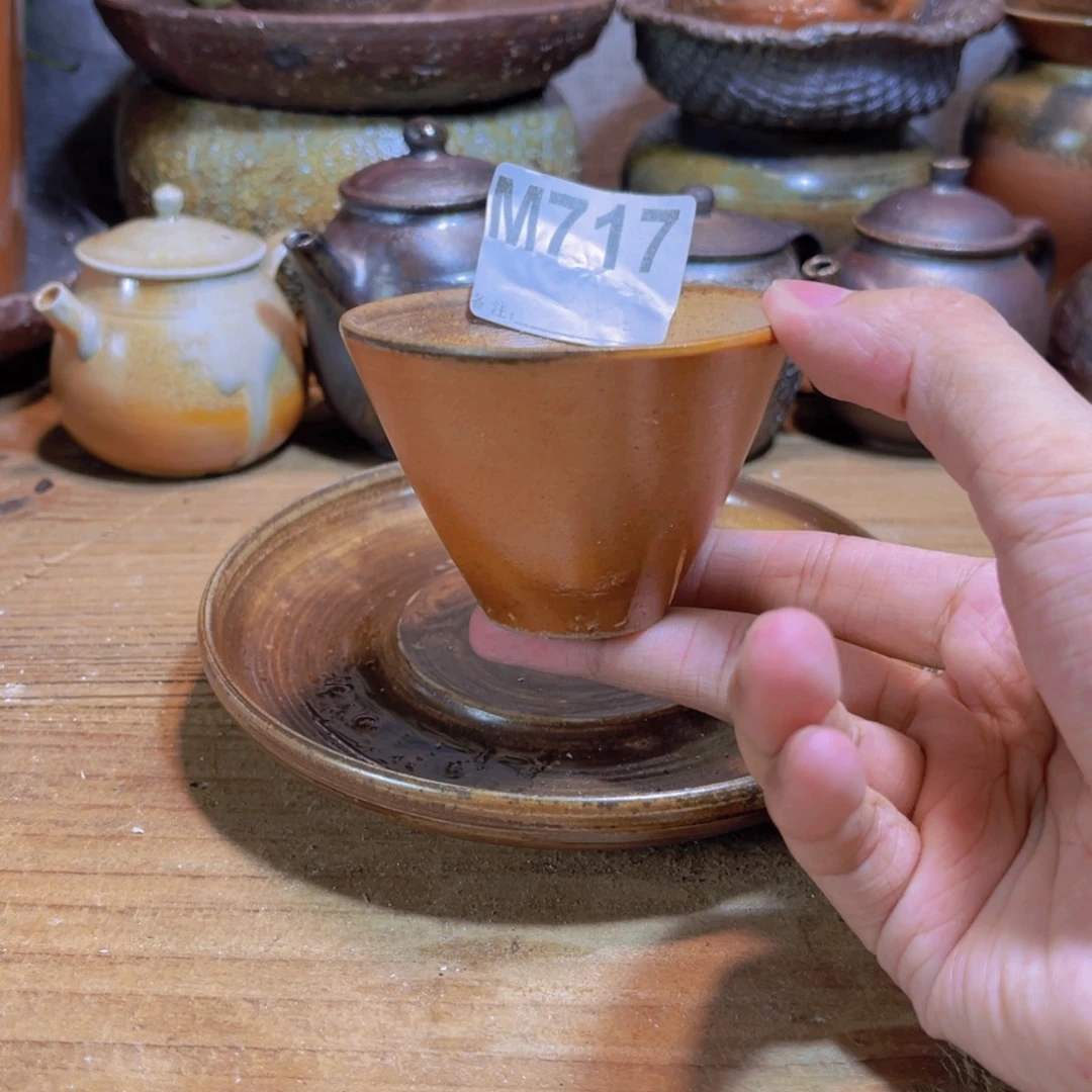纯手工制作工艺（柴烧）裸烧纯手工制作柴烧717