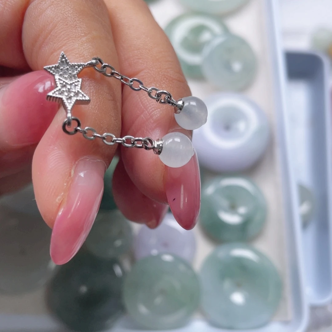 翡翠未镶嵌颈饰567788888