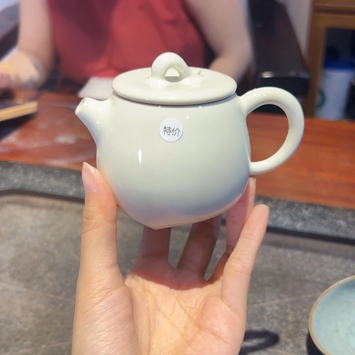 龙泉云间青瓷小米茶器