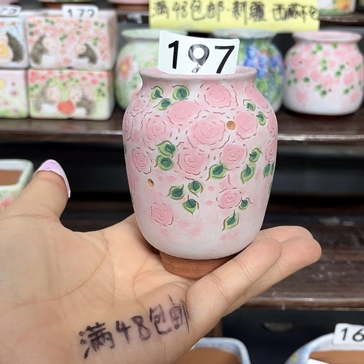 手工制作多肉花盆