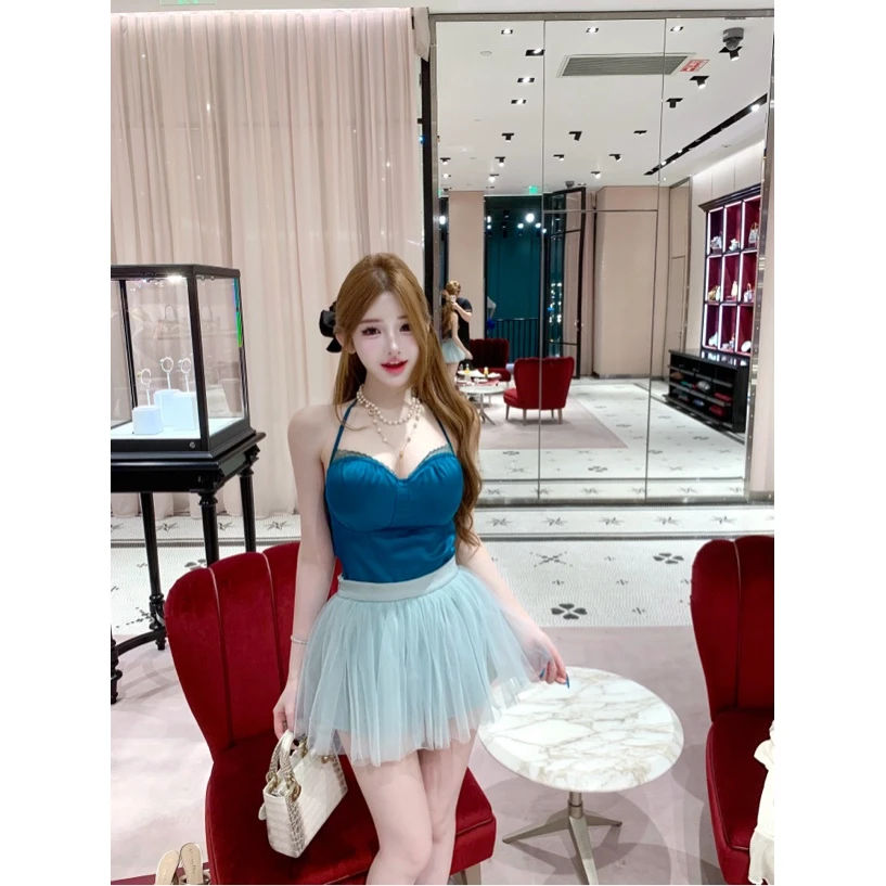 TUTU【微醺陷阱】新款缎面胸垫修身显瘦高级名媛吊带背心#BX1373