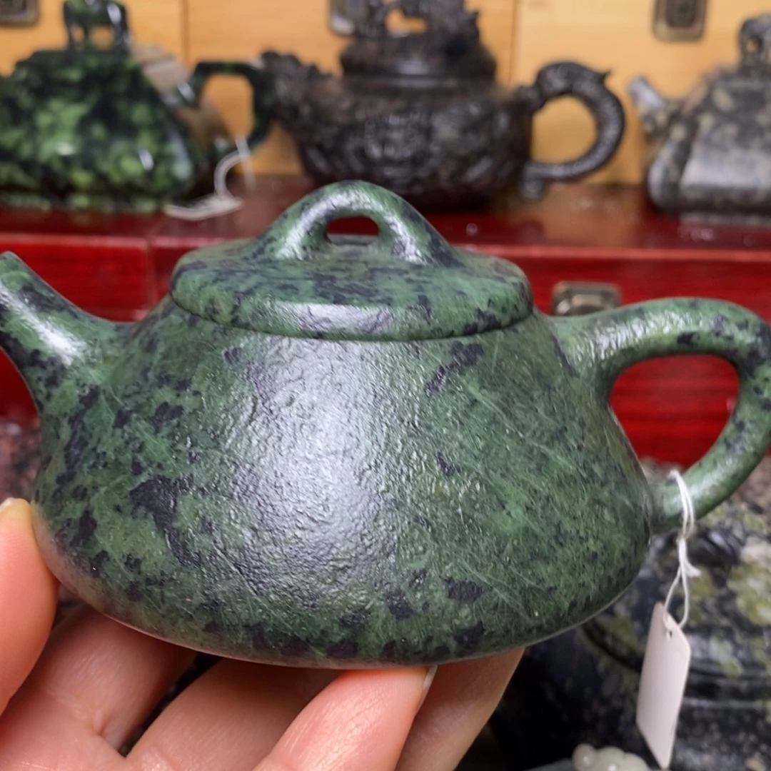 藏玉药王石福利款石瓢壶160cc