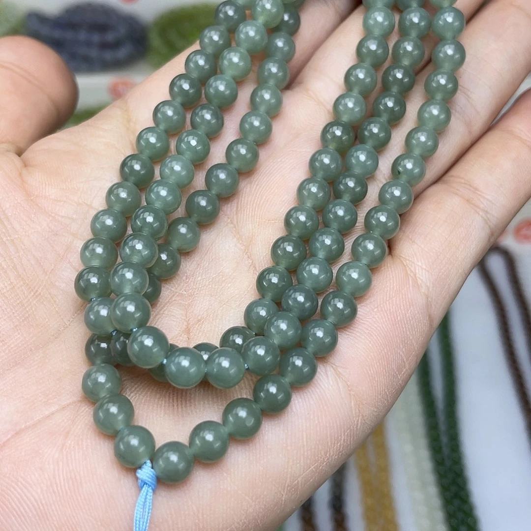 颈饰未镶嵌和田玉6mm